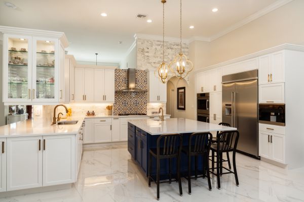 Kitchen Island Construction in Waxahachie