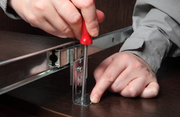 Drawer Track Installation in Waxahachie