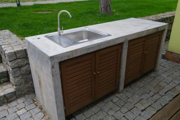 Exterior Cabinet Installation in Waxahachie
